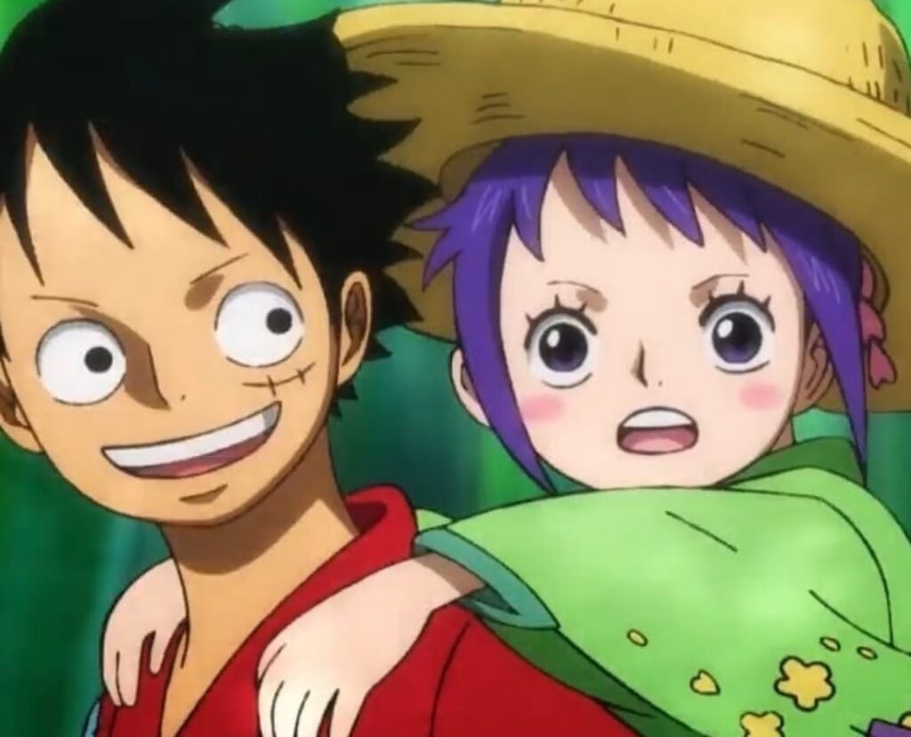 One Piece Anime Girls tears and Epic Comebacks Tama and Luffy