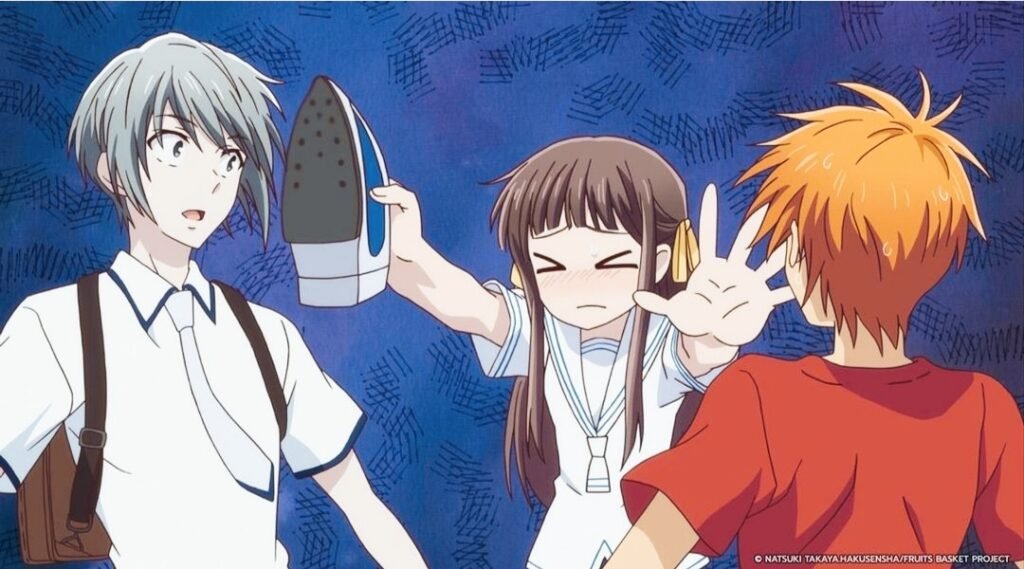 Fruits Basket Kyo and Tohru Honda